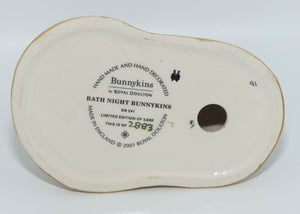 DB241 Royal Doulton Bunnykins Bath Night Tableau | LE 2883/5000 | no box