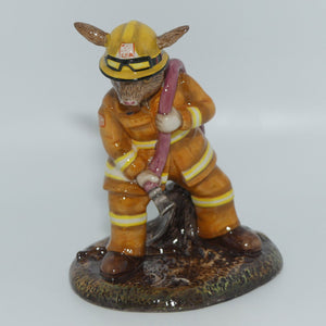 DB489 Royal Doulton Bunnykins Bush Fire Fighter | LE045/1000 | signed | boxed