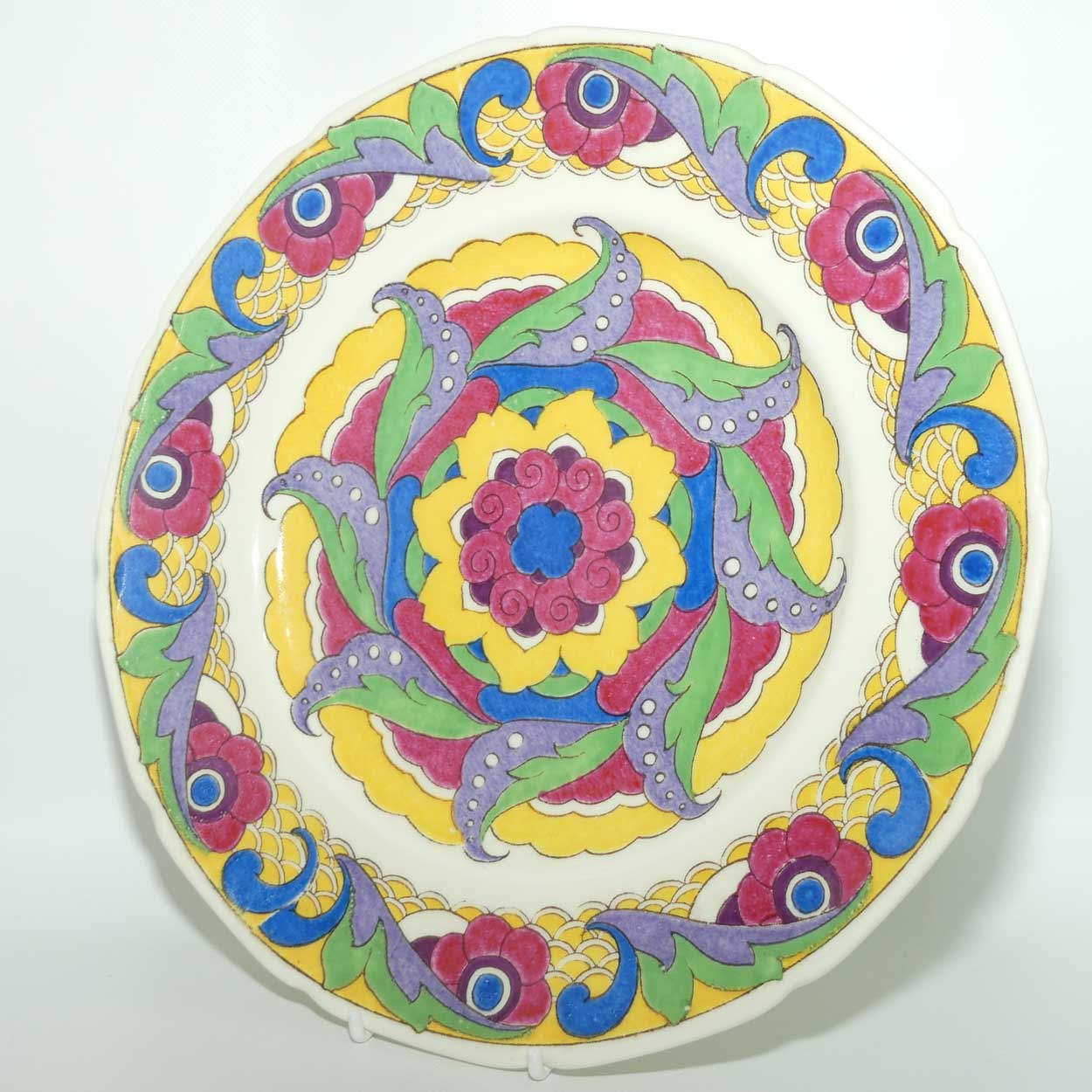 Royal Doulton Floral Patterns X plate Fine Bone China body