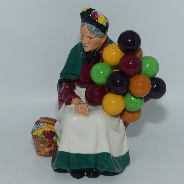 HN1315 Royal Doulton figure The Old Balloon Seller | early stamp #3