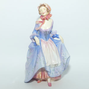 HN1577 Royal Doulton figure Suzette | Flowered Lavendar Dress