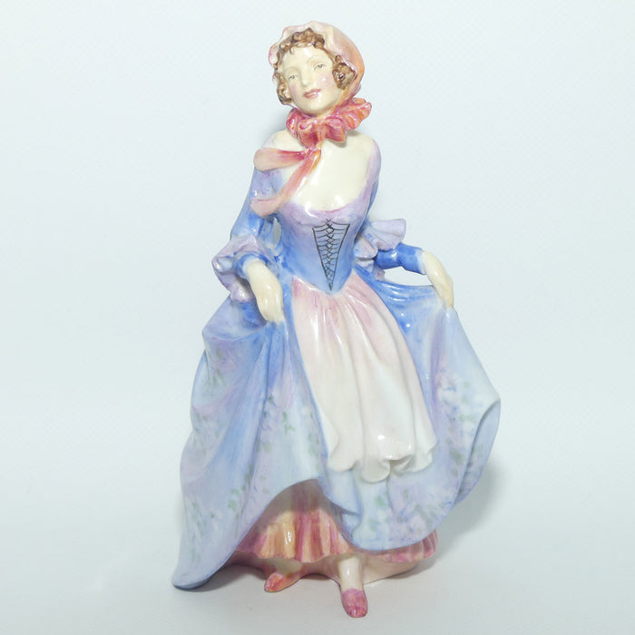 HN1577 Royal Doulton figure Suzette | Flowered Lavendar Dress