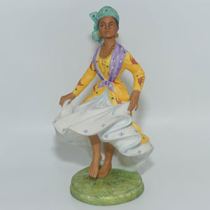 HN2384 Royal Doulton figure West Indian Dancer | LE589/750 | Box, Base + Cert