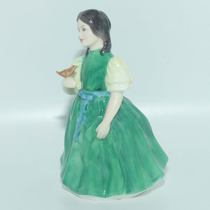 HN2422 Royal Doulton figurine Francine | Bird with Tail Up 