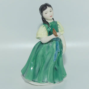 HN2422 Royal Doulton figure Francine | Bird with Tail Up