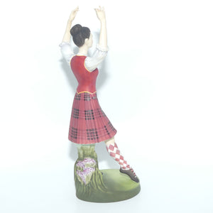 HN2436 Royal Doulton figure Scottish Highland Dancer | LE419/750 | Box, Base + Cert