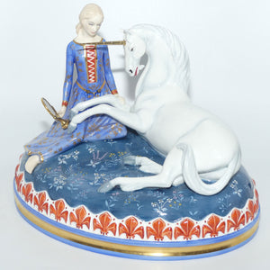 HN2825 Royal Doulton figure Myths and Maidens series | Lady and the Unicorn | LE 184/300