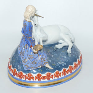 HN2825 Royal Doulton figure Myths and Maidens series | Lady and the Unicorn | LE 184/300