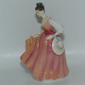 HN2835 Royal Doulton figure Fair Lady | Coral Pink