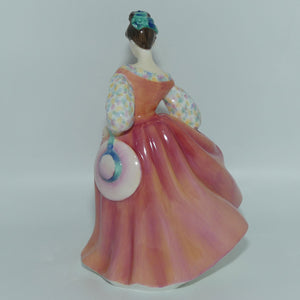HN2835 Royal Doulton figure Fair Lady | Coral Pink