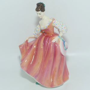 HN2835 Royal Doulton figure Fair Lady | Coral Pink | #2