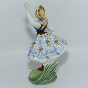 HN2836 Royal Doulton figure Polish Dancer | LE522/750 | Box, Base + Cert