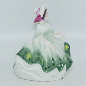 HN3218 Royal Doulton miniature figure Sunday Best | Green 