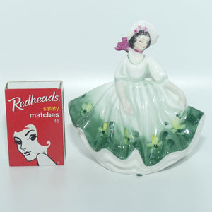 HN3218 Royal Doulton miniature figurine Sunday Best | Green