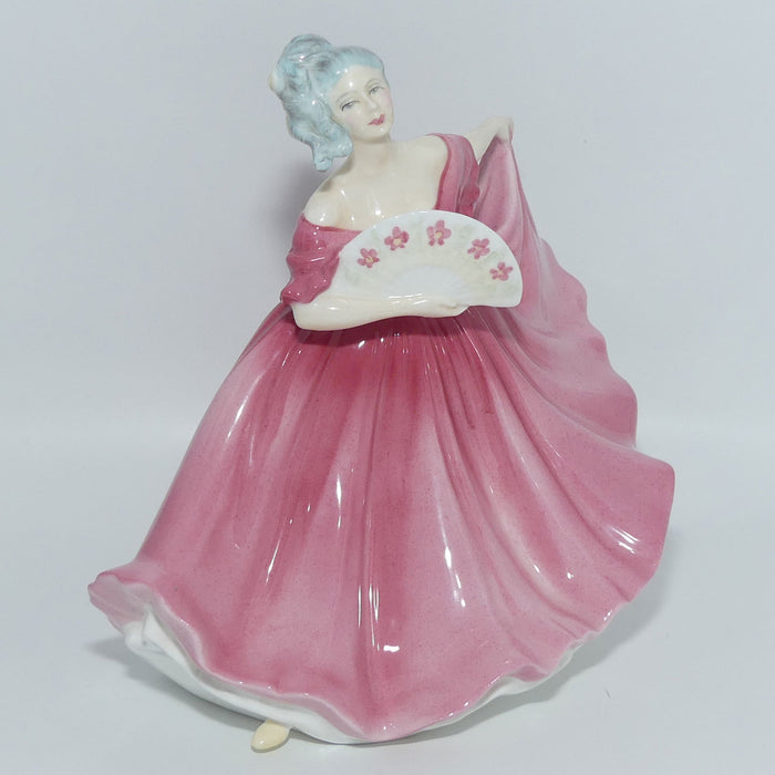 HN3307 Royal Doulton figure Elaine | Solid Pink