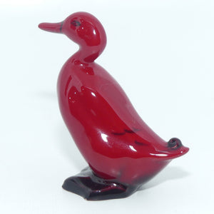 HN0806 Royal Doulton Flambe Duck Standing | Small
