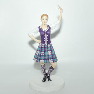 HN5572 Royal Doulton figure Dances of the World | Scottish Highland Fling | LE 272/2500 | boxed