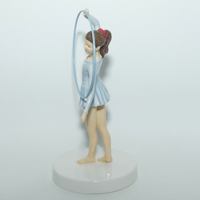 HN5793 Royal Doulton figure Gymnast Rhythm and Dance boxed Roundabout Antiques