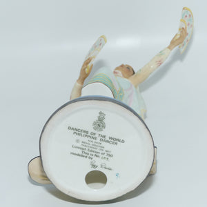 HN2439 Royal Doulton figure Philippene Dancer | LE693/750 | Box, Base + Cert