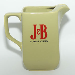 J & B Scotch Whisky water jug | Pale Khaki Green