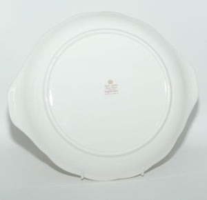 Royal Albert Bone China Lady Hamilton tab handle cake plate | #2 | © 1939 Royal Albert Ltd