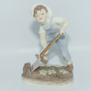 RW3524 Royal Worcester figure Days of the Week | Saturday's Child | #2