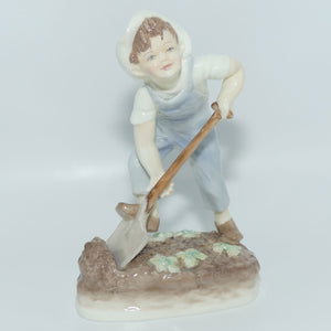 RW3524 Royal Worcester figure Days of the Week | Saturday's Child | #2