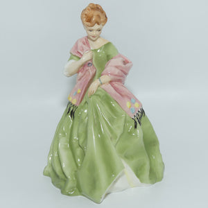 RW3629 Royal Worcester First Dance figure | Green