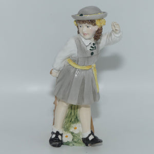 RW4472 Royal Worcester figure Katie's Day | School Time