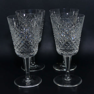 Waterford Crystal Ireland | Alana pattern | set of 4 Wine Glasses | 250ml
