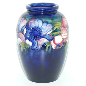 Walter Moorcroft Anemone (Blue) large vase #1