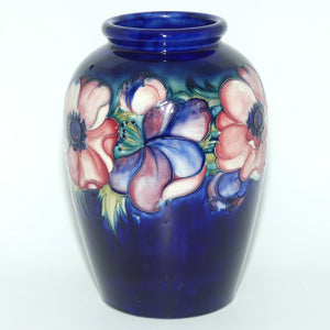Walter Moorcroft Anemone (Blue) large vase #2