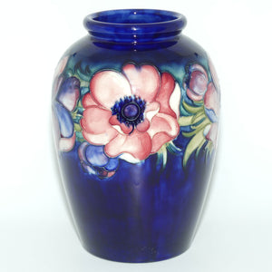 Walter Moorcroft Anemone (Blue) large vase #2