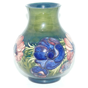 Walter Moorcroft Anemone (Green) 869/9 vase