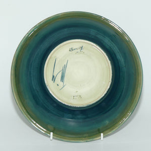 Walter Moorcroft Anemone (Green) plate