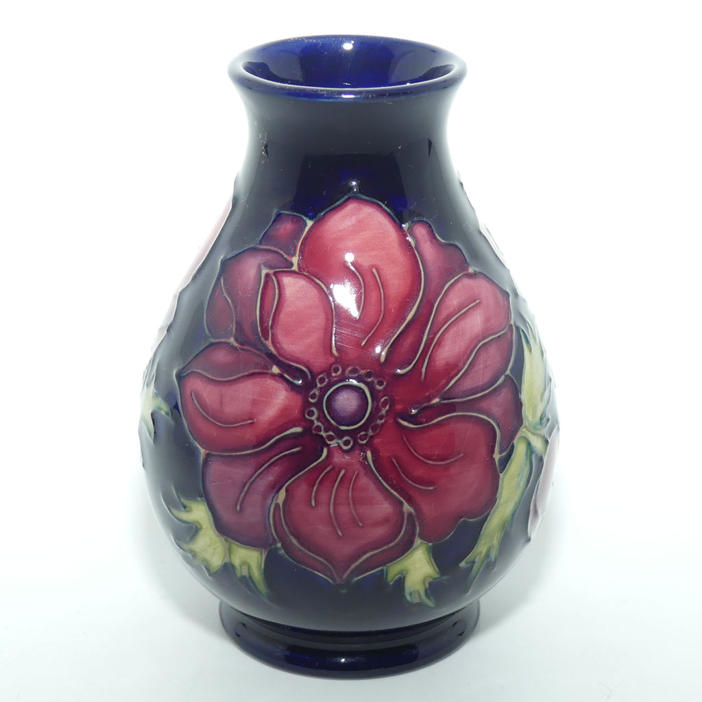 Moorcroft Anemone Blue 7/5 vase