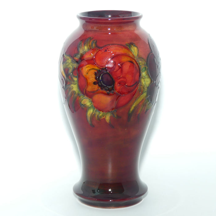 Walter Moorcroft Flambe Anemone vase #2
