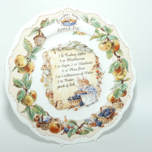 Royal Doulton Brambly Hedge Giftware | Recipe Collection | Apple Pie plate | 20cmRoyal Doulton Brambly Hedge Giftware | Recipe Collection | Apple Pie plate | 20cm