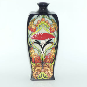 Moorcroft Autumn Toadstools 39/12 vase (Ltd Ed; #1 of 75)