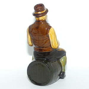 Royal Doulton Kingsware figural flask Bacchus | Man on Barrel