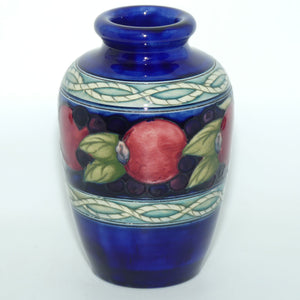 William Moorcroft Banded Pomegranate 84/6 vase (Two Bands)