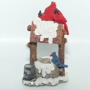 Collection of 3 Bird figures | Christmas theme | K's Collection | Resin