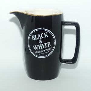 Wade PDM Black and White Scotch Whisky water jug | Buchanans