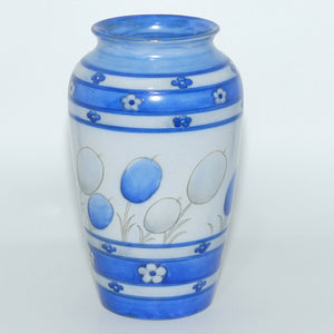 William Moorcroft Banded Honesty salt glaze M18 vase