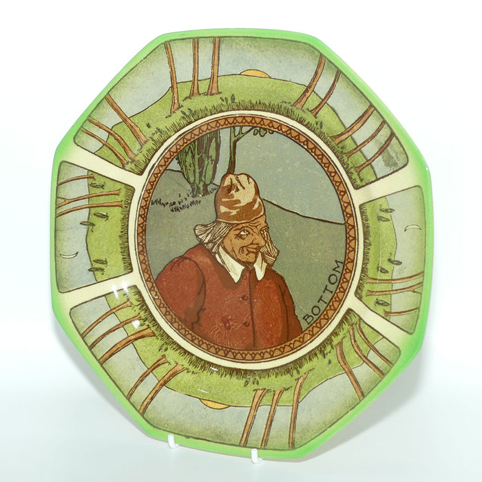 Royal Doulton Midsummer Night's Dream series plate | Bottom | Octagonal shape D2874 | #2