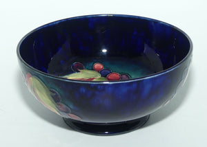 William Moorcroft Leaves and Fruit (Blue Green) bowl