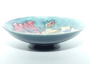 Walter Moorcroft Hibiscus (Blue Green) bowl
