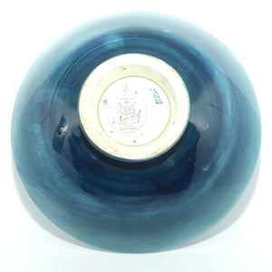 Walter Moorcroft Hibiscus (Blue Green) bowl
