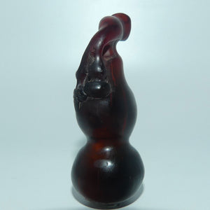 Japanese Carved Boxwood miniature Gourd