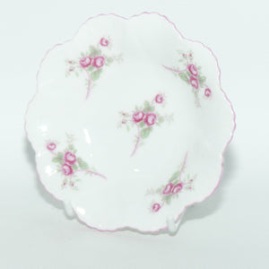 Shelley Dainty shape Bridal Rose round pin dish | Pattern 13545